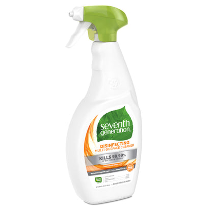 Seventh Generation Disinf Multi-Surface Cleaner, Lemongrass & Thyme (8x26Oz)-6