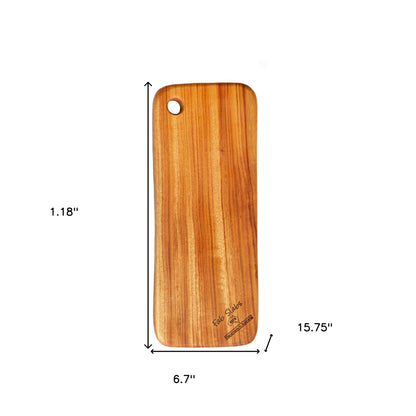 Natural Rounded Rectangle Anti-Bacterial Cutting Board