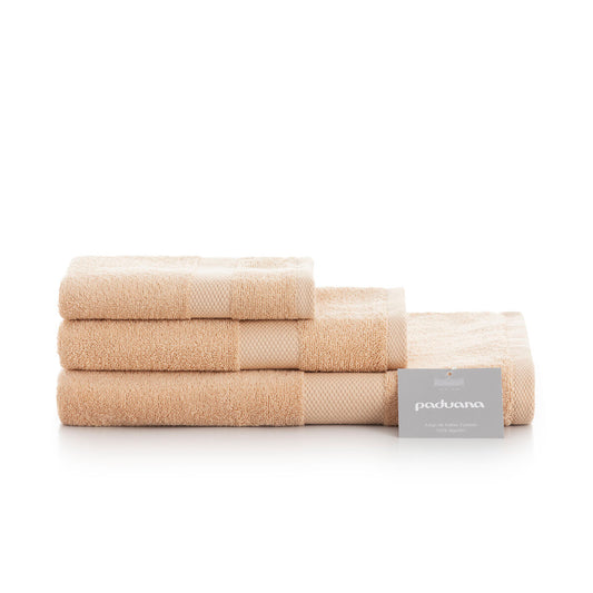 Towel set Paduana Beige 3 Pieces-0