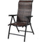 Outdoor/Indoor Folding Patio Chair with Brown Rattan Seat and High Back-Rest-0