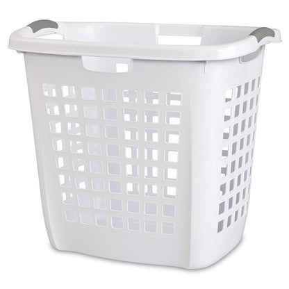 Set of 4 Heavy Duty Plastic Laundry Hamper Dirty Clothes Basket-1