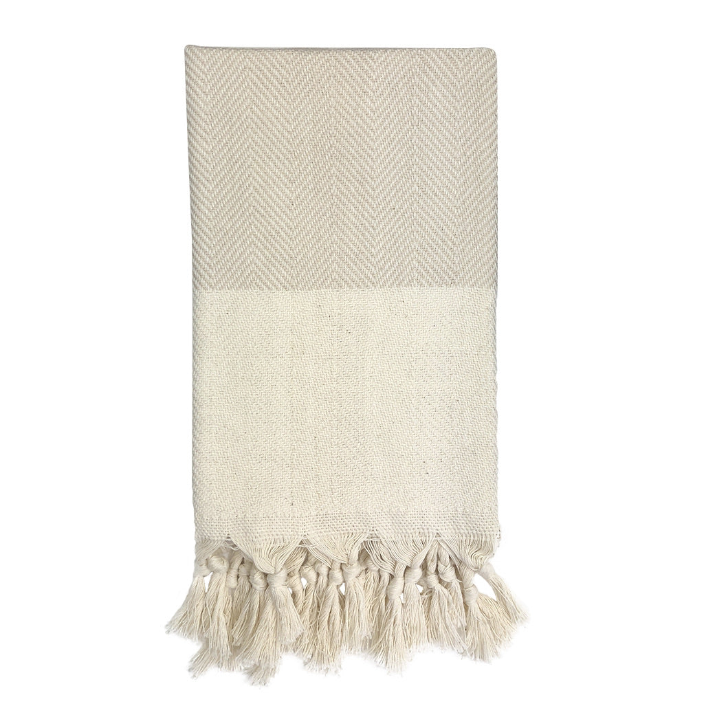 Herringbone Turkish Hand Towel-3